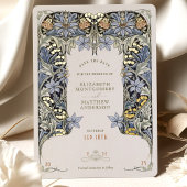 Folie Bewaar de datum Kaart Victoriaans Elegantie 