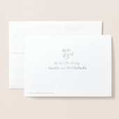 Folie Borstkanker Kerst Kaart (Met envelop)