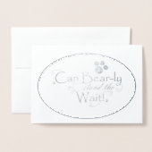 Folie Borstkanker Kerst Kaart (Voorkant met envelop)