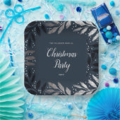 Folie Branches kerstfeestpapier Bord (Feest)