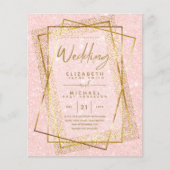 FOLIE BUDGET GOLD Glitter (Voorkant)