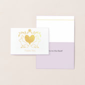 Folie Bunny & Heart Hartelijk dank Folie Kaarten (Display)