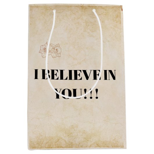 Folie CadeauLabel Medium Cadeauzakje (Voorkant)