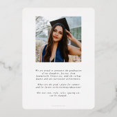 Folie Caduceus RN Afstuderen Mededeling Uitnodiging (Achterkant)