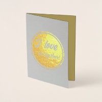 Folie Card Elegant Best Friend Wenskaart