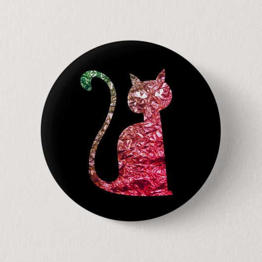 Folie Cat Ronde Button 5,7 Cm (Voorkant)