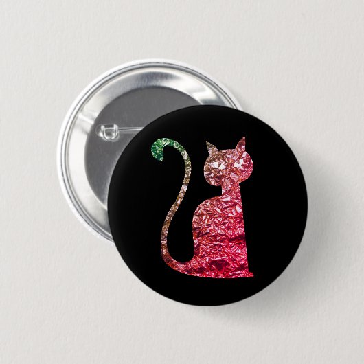 Folie Cat Ronde Button 5,7 Cm (Voorkant /achterkant)