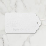 Folie Chanukah Gift Labels<br><div class="desc">Chanukah verdient iets meer—iets speciaals! Dit ontwerp biedt een prachtig,  simplistisch,  minimalistisch estheticum met zijn moderne aanraking en zijn delicate smaak. Viel Chanokah met het coördineren van decor en het geven van accessoires. Maak van dit jaar een Chanoeka om het te herinneren!</div>