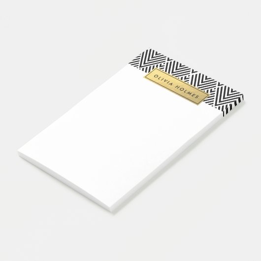 Folie Chevron Pattern Post-it® Notes (Schuin)