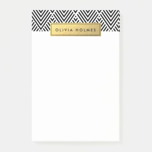 Folie Chevron Pattern Post-it® Notes (Voorkant)