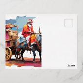 Folie Christmas Post Kaart (Achterkant)