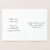 Folie Cross Invitations Folie Kaarten (Binnen)