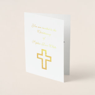 Folie Cross Invitations Kaarten