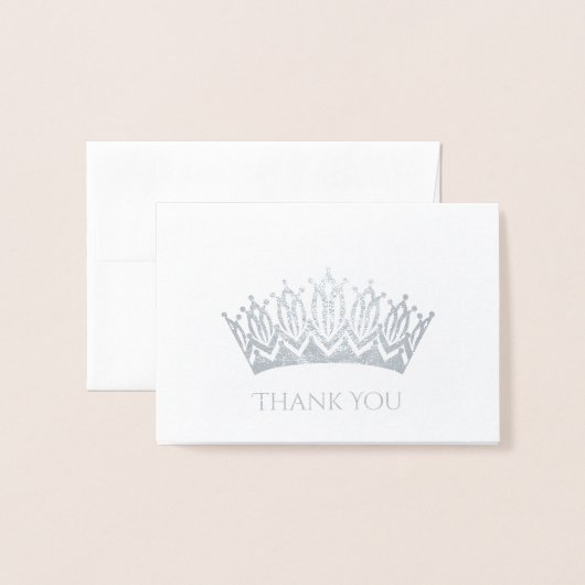 Folie Crown Mini Kaart (Voorkant met envelop)