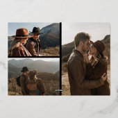 Folie De datumuitnodiging opslaan Folie Uitnodiging (Achterkant)