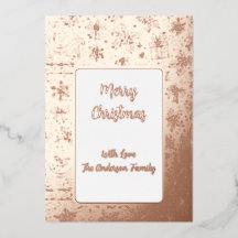 Folie Doodle Christmas Sleigh Pattern