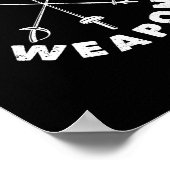 Folie eekhoorn afschermingssap afscheiden poster (Hoek)