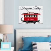 Folie familietak rolley Streetcar - Poster (Insitu (Slaapkamer))