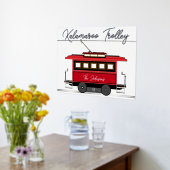 Folie familietak rolley Streetcar - Poster (Laag (Keuken))
