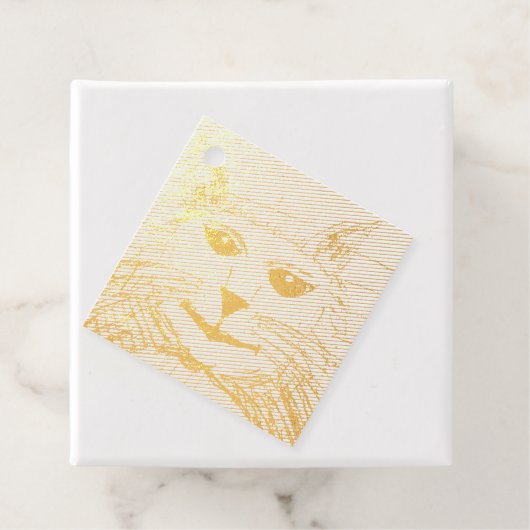 Folie Favor Tag (Met doos)