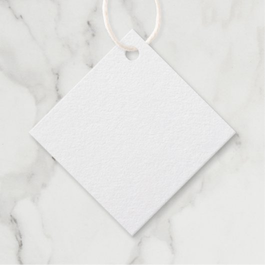 Folie Favor Tag (Voorkant)