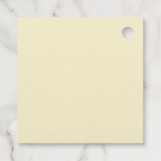 Folie Favor Tag (Achterkant)