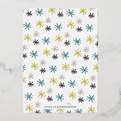 Folie feestdagen Kaart nieuwjaar Limoen (Achterkant)