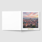 Folie Florence waterverf Italië bruidsparen Gastenboek (Volledig)