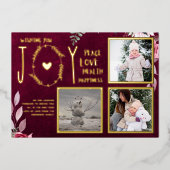 Folie FOTO CHRISTMAS FEESTDAGEN NIEUW JAAR 2022 20 Folie Uitnodiging (Voorkant)