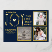 Folie FOTO CHRISTMAS FEESTDAGEN NIEUW JAAR 2022 20 Folie Uitnodiging (Voorkant)