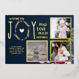 Folie FOTO CHRISTMAS FEESTDAGEN NIEUW JAAR 2022 20 Folie Uitnodiging