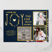 Folie FOTO CHRISTMAS FEESTDAGEN NIEUW JAAR 2022 20 Folie Uitnodiging (Voorkant)