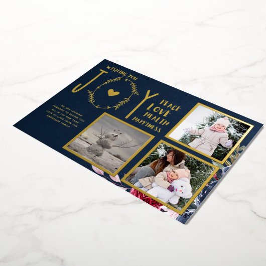 Folie FOTO CHRISTMAS FEESTDAGEN NIEUW JAAR 2022 20 Folie Uitnodiging (Gedraaid)