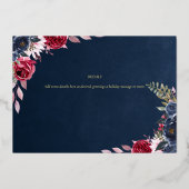 Folie FOTO CHRISTMAS FEESTDAGEN NIEUW JAAR 2022 20 Folie Uitnodiging (Achterkant)