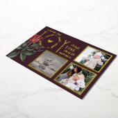 Folie FOTO KERSTFEESTDAGEN NIEUWJAAR 2022 2023 Folie Uitnodiging (Gedraaid)