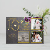 Folie FOTO KERSTFEESTDAGEN NIEUWJAAR 2022 2023 Folie Uitnodiging (Staand Voorkant)