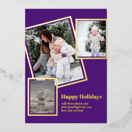 Folie FOTO KERSTVAKANTIE NIEUWJAAR 2022 2023 Folie Uitnodiging