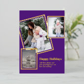 Folie FOTO KERSTVAKANTIE NIEUWJAAR 2022 2023 Folie Uitnodiging (Staand Voorkant)