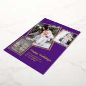 Folie FOTO KERSTVAKANTIE NIEUWJAAR 2022 2023 Folie Uitnodiging (Gedraaid)