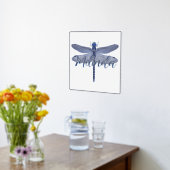 Folie - Gecentraliseerde libellen & persoonlijke a Folie Afdrukken (Laag (Keuken))