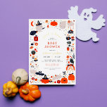 Folie gedrukt | Baby shower Peek A Boo Halloween Folie Uitnodiging<br><div class="desc">Voeg wat shine toe aan uw babydoucheuitnodigingen met echte goud, zilver, of roos gouden folie! Deze klassieke en tijdloze metallische stijl is zeker om een ander niveau aan uw uitnodigingen toe te voegen. Deze luxueuze uitnodigingen zijn van grote invloed op de werkelijke druk op de folie. Het opnemen van folie-gestempelde...</div>