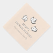 Folie gefrankeerde servetten (Rechts)