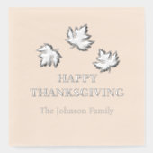 Folie gefrankeerde servetten (Voorkant)