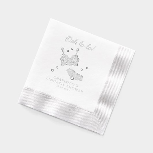 Folie gefrankeerde servetten (Links)