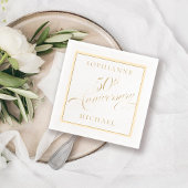 Folie gefrankeerde servetten