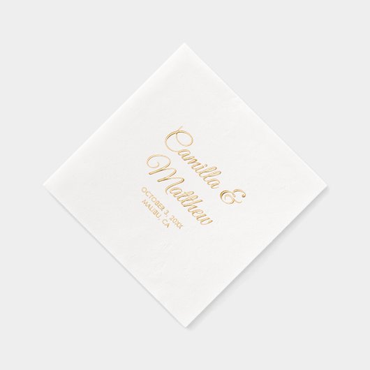 Folie gefrankeerde servetten (Rechts)