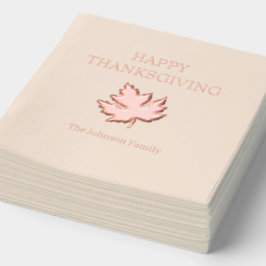 Folie gefrankeerde servetten