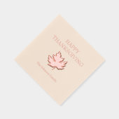 Folie gefrankeerde servetten (Rechts)