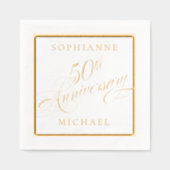 Folie gefrankeerde servetten (Voorkant)