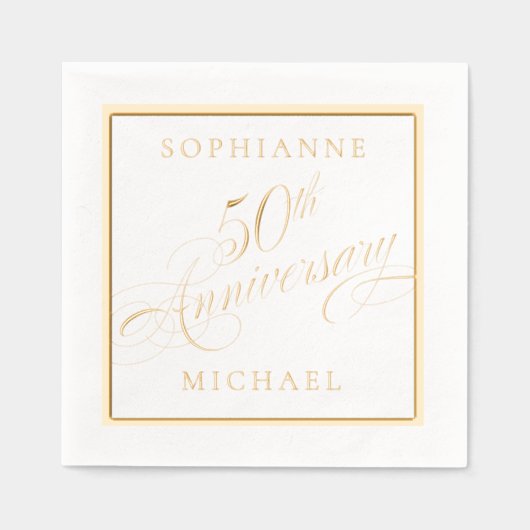 Folie gefrankeerde servetten (Voorkant)